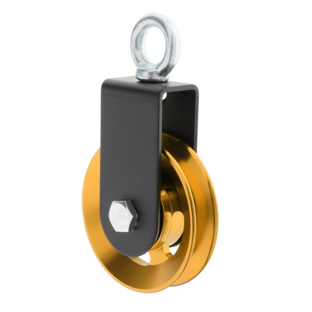 Cable Pulley Wheel, Fitness System, Degree Rotation Traction Mute Swivel