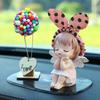 Figurine Miniaturale Auto, Desene Animate Creative, Păpușă Drăguță Annie, Decorare Bord Mașină, Balon Confesiune, Articole Decorative