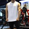 Herren Breit Schulter Ärmellos Muskel Tank Top - Atmungsaktiv, Lockere Passform, Baumwolle, Übergröße Fitnessshirt