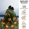 1pc Lord of the Rings Fellowship of the Ring Flannel Blanket - Soft Warm Throw for Home, Office, TravelL1364