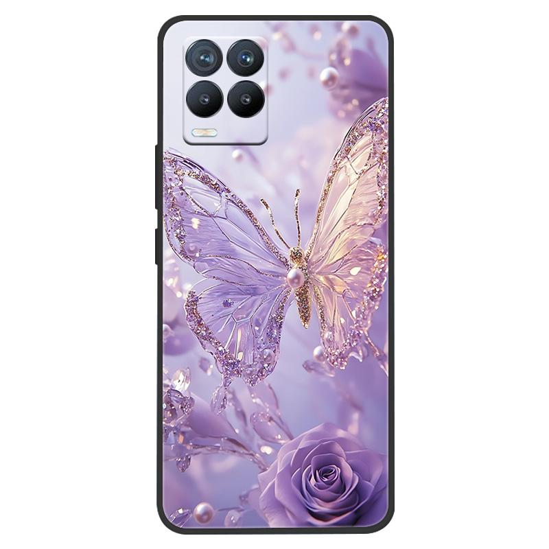

Чохол для Realme 8 Мармуровий Розписний М який Матовий Силіконовий Задній Чохол Для Realme 8 Pro 8i Realme8 4G RMX3085 Повний Корпус Телефону Милий Realme 8i