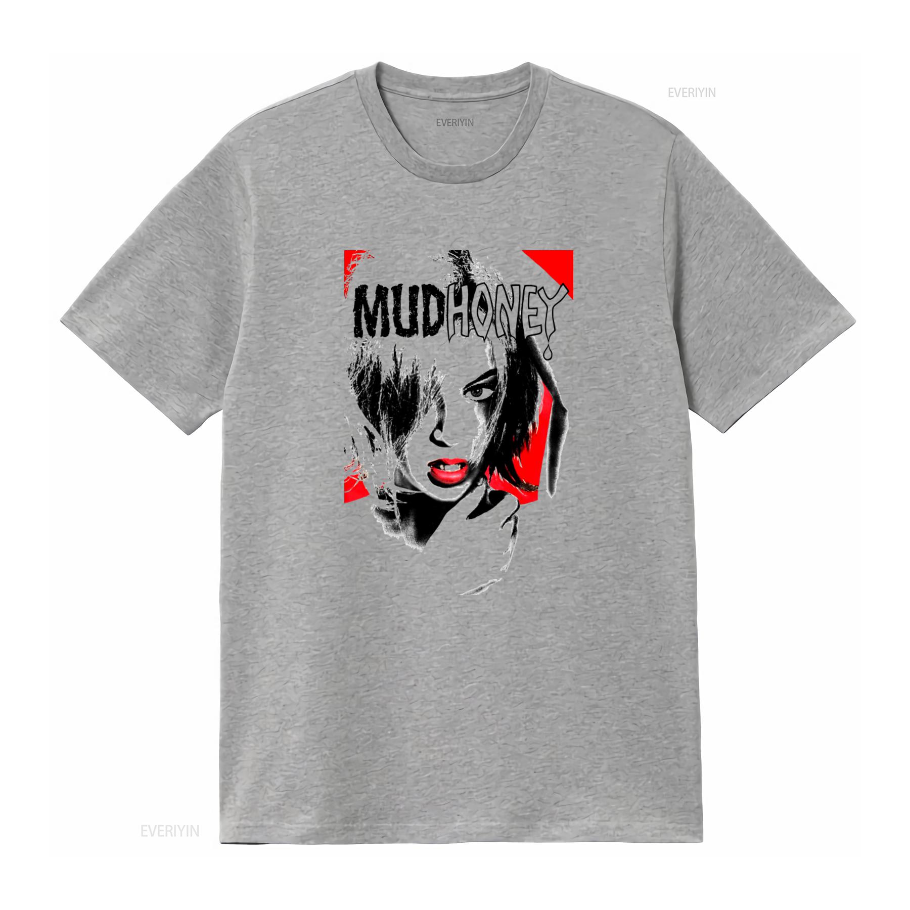 Mudhoney Retro White T Shirt Stylish and Edgy Design for Fashion Forward Individuals vintage Washed Unisex Soft graphic S