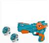 Dinosaur Gyro Gun Children'S Toy Parent-Child Interaction Meeting Luminous Alloy Battle Gyro Battle Plate Gift