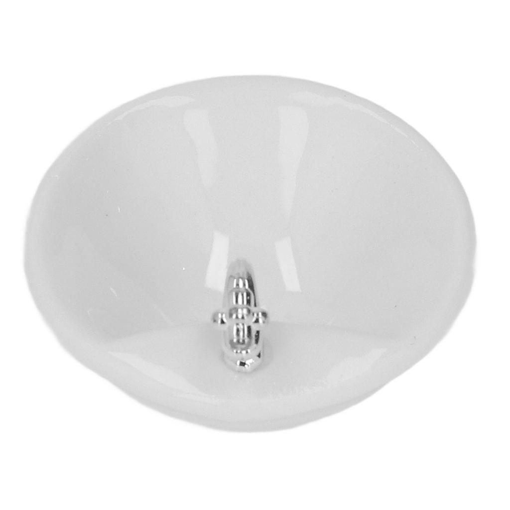 1:12 Dollhouse Bathroom Sink Hand Crafted Ceramic White Dollhouse Bathroom Sink for Dollhouse