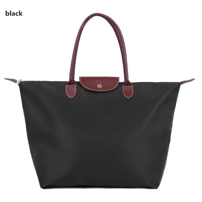 Elegant Fashion Folding Nylon Dumpling Shape Bag Handbag Tote For Stylish Women
