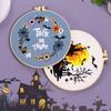 Embroidery Stitches Practice Embroidery Kits for Beginner with Halloween Pattern