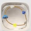 BONBEAU Unique and fun charms gold beads Bracelet Color motif charm gold bead bracelet (band type, ring type)