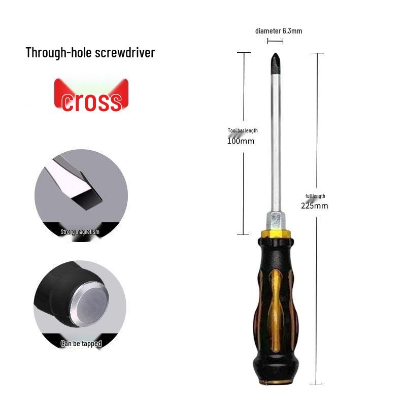 

Сверхпрочный многофункциональный набор крестовых и шлицевых отверток с возможностью использования в качестве молотка