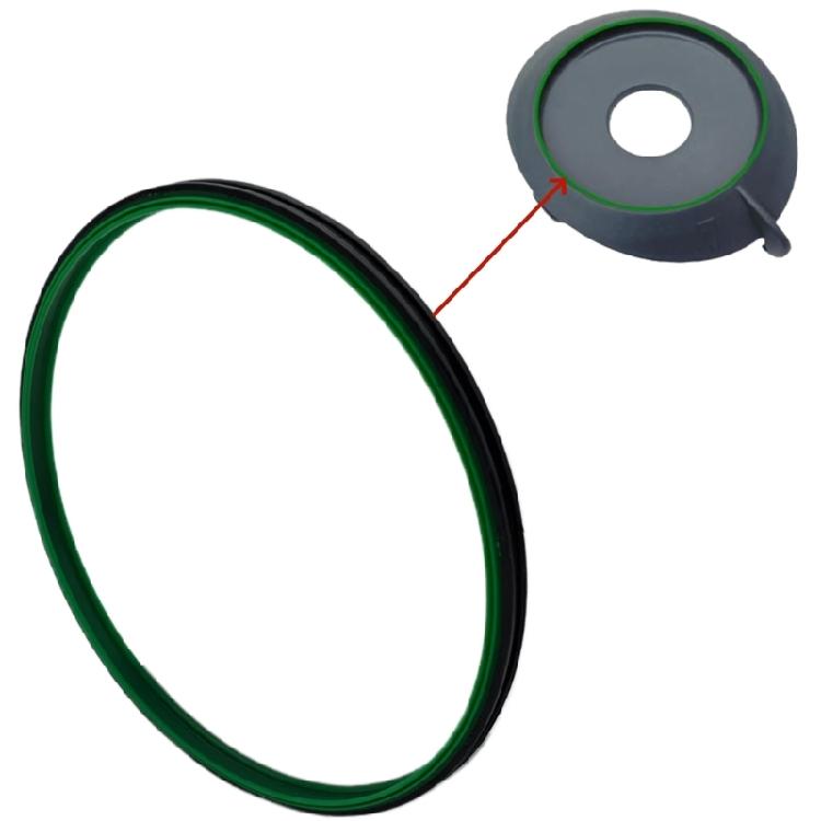 Food Grade Silicone Gasket Suitable for Kitchen Appliance Lid Replacement Nonslip Design Ensures Sealing Performances