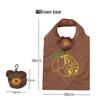 Eco-friendly Foldable Cartoon Animal Tote Bag