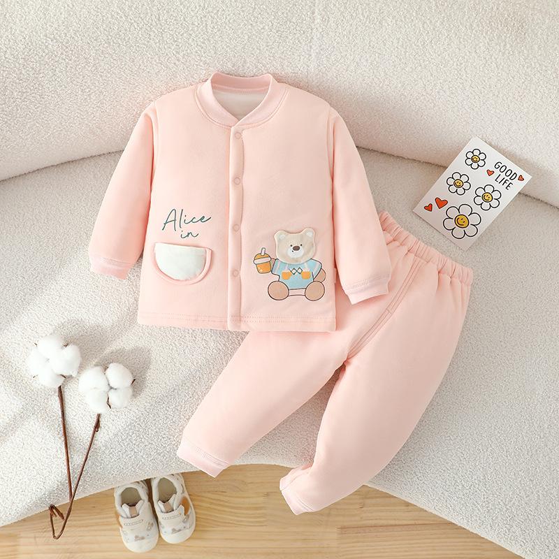 

Autumn & Winter Quilted Warm Cotton Set for Boys & Girls 90 cm
