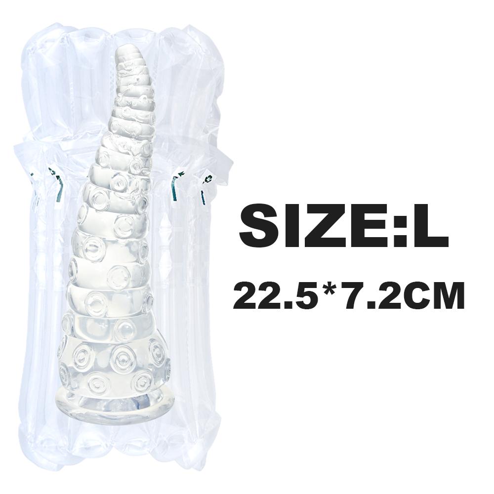 Realistischer Silikon-Tierdildo Vaginalstimulator Monster Analplug Riesige Tentakeldildos Erwachsene Sexspielzeug für Männer Frauen Großer Penis