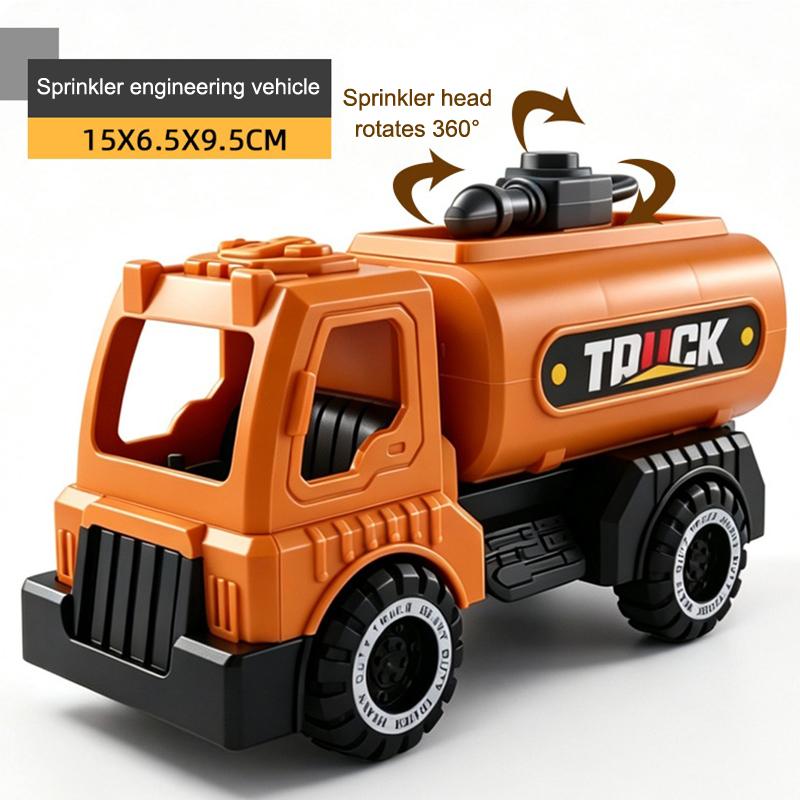 Inertial Driving Construction Truck Toy Beach Digger Bulldozer Tipper Early Education Construction Vehicles Toys Kids Toys