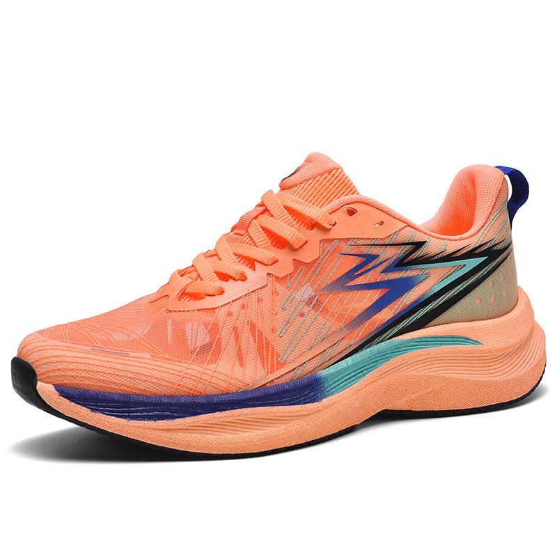 

Осенние кроссовки для бега с попкорновой подошвой, ультралегкие, с амортизацией и отскоком, сетчатые, дышащие, парные, повседневные 36 ярко-оранжевый