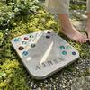 Yousheng Large DIY Stepping Stone Kit, Square Handprint Stepping Stone, Mother's Day Keepsake Craft, Indoor Outdoor Garden Stone with 26 Letter Stamps