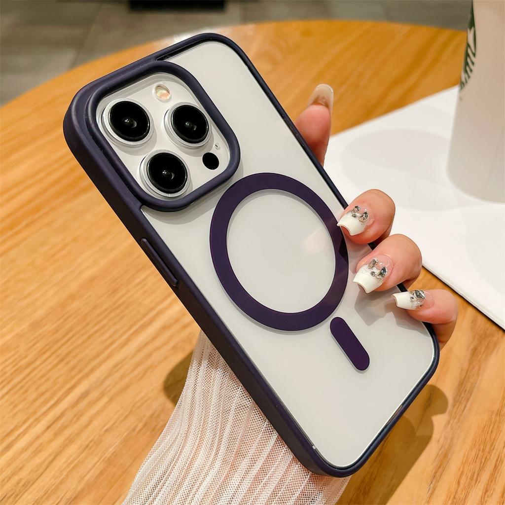 Luxury Shockproof For Magsafe Wireless Charge Case for iPhone 17 16 15 14 13 12 11 Pro Max XR Air Clear Magnetic Bumper Cover