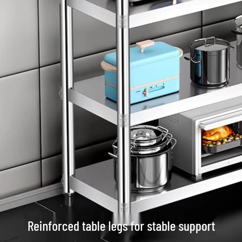 Thickened Stainless Steel Kitchen Storage Rack