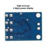 12V Battery 4 Digits Battery Indicator Module Power Capacity LED Light Indication Module