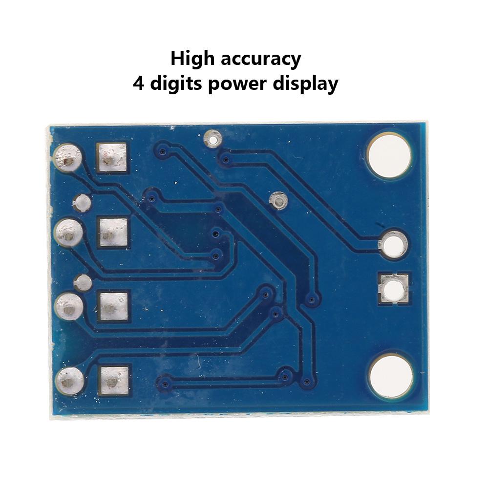 12V Battery 4 Digits Battery Indicator Module Power Capacity LED Light Indication Module