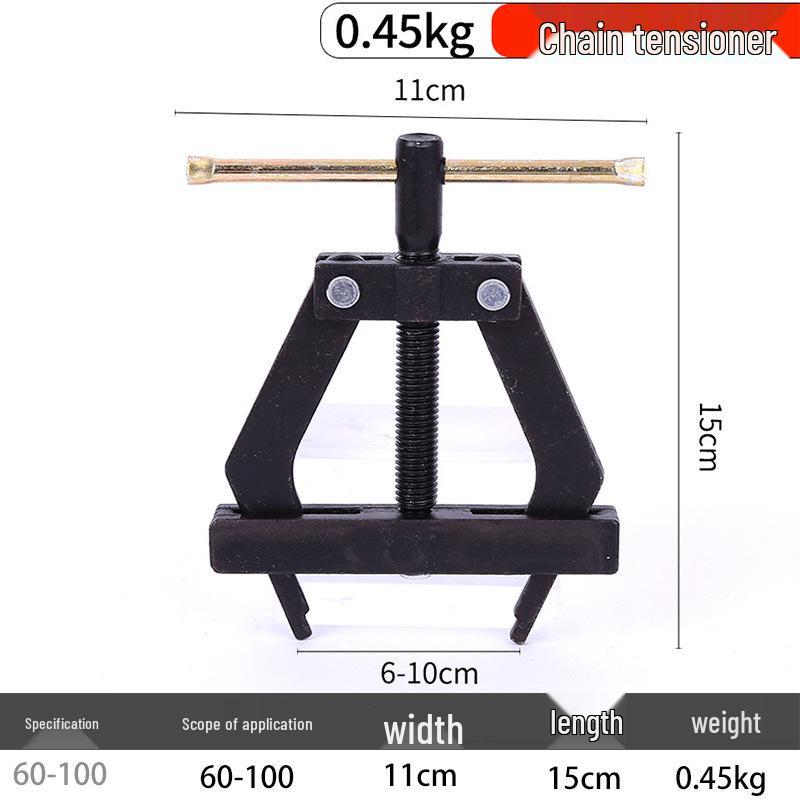 Compact Motorcycle Chain Breaker and Link Remover Tool