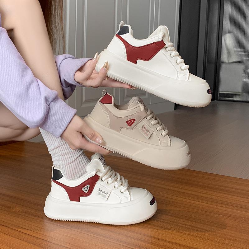 2025 little white shoes children's autumn new Korean version ins female students leisure sports versatile board shoes street shot K1722