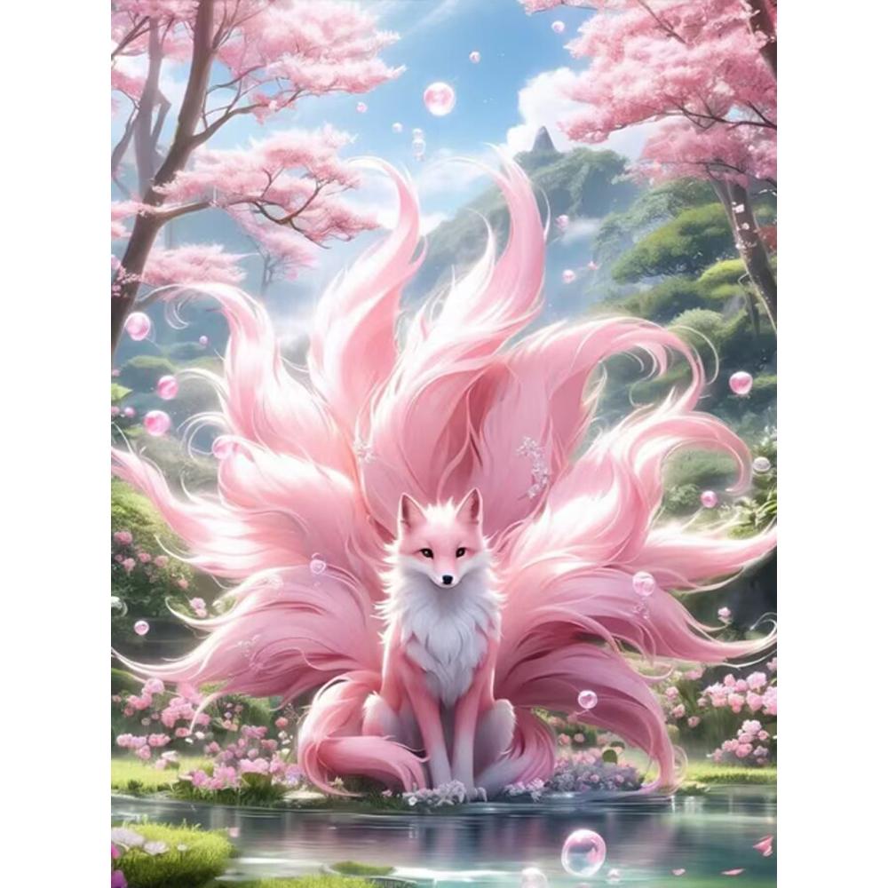 Fantasy Tier Fuchs Diamantmalerei Stickerei 5D DIY Neuankömmling Strassstein Bild Mosaik Kreuzstichsets Handgemacht Kindergeschenk