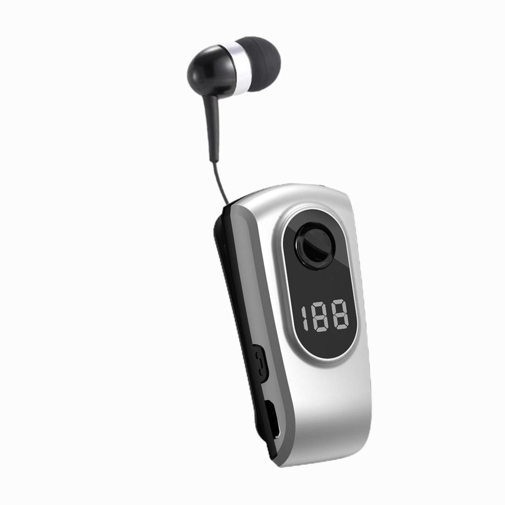 Retractable Wireless Headphone Stereo Earphone for Running Phone Calling