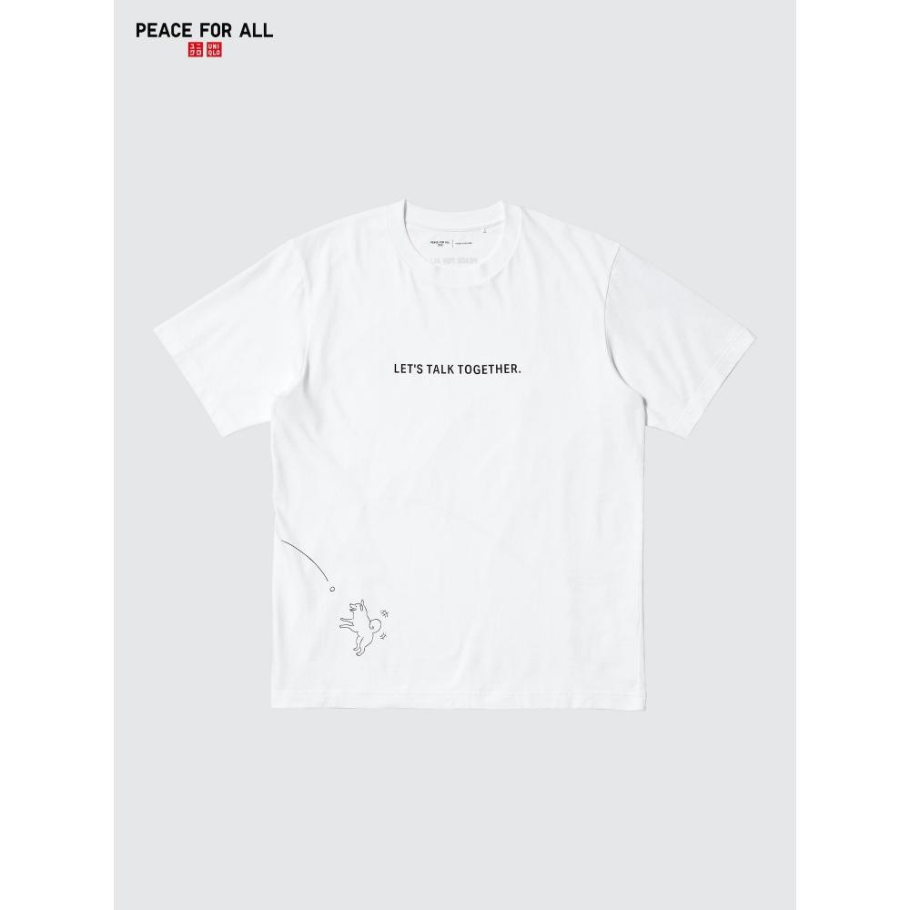 Uniqlo Japan Peace For All T shirT  Kuriyama Hideki