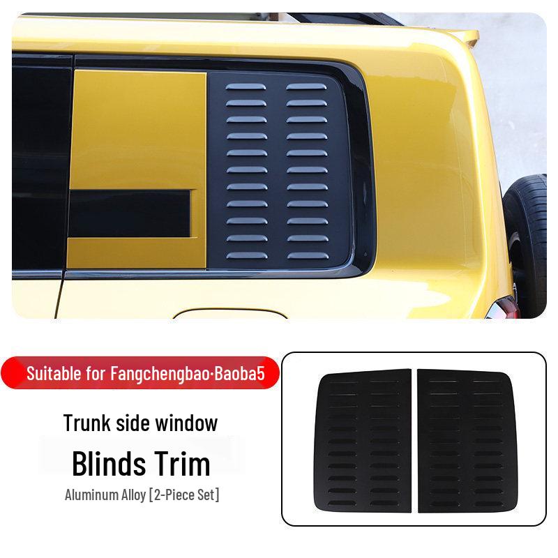 

BYD Fangchengbao Leopard 5 Rear Window Louvers Mosquito Net for Off-road Modification
