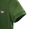 Maison Kitsune Short Sleeve Polo Shirt XS Green Women Used