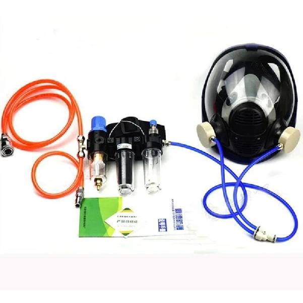Sistema Respiratorio Industrial de Aire Suministrado con Función Tres en Uno Caliente Máscara de Gas Respiratoria de Cara Completa 6800