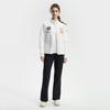 Fila Ski Series Fleece Lined Warm Minimalist Casual Sports Training Comfortable Jacket Women Jackets A11W546501F-WT