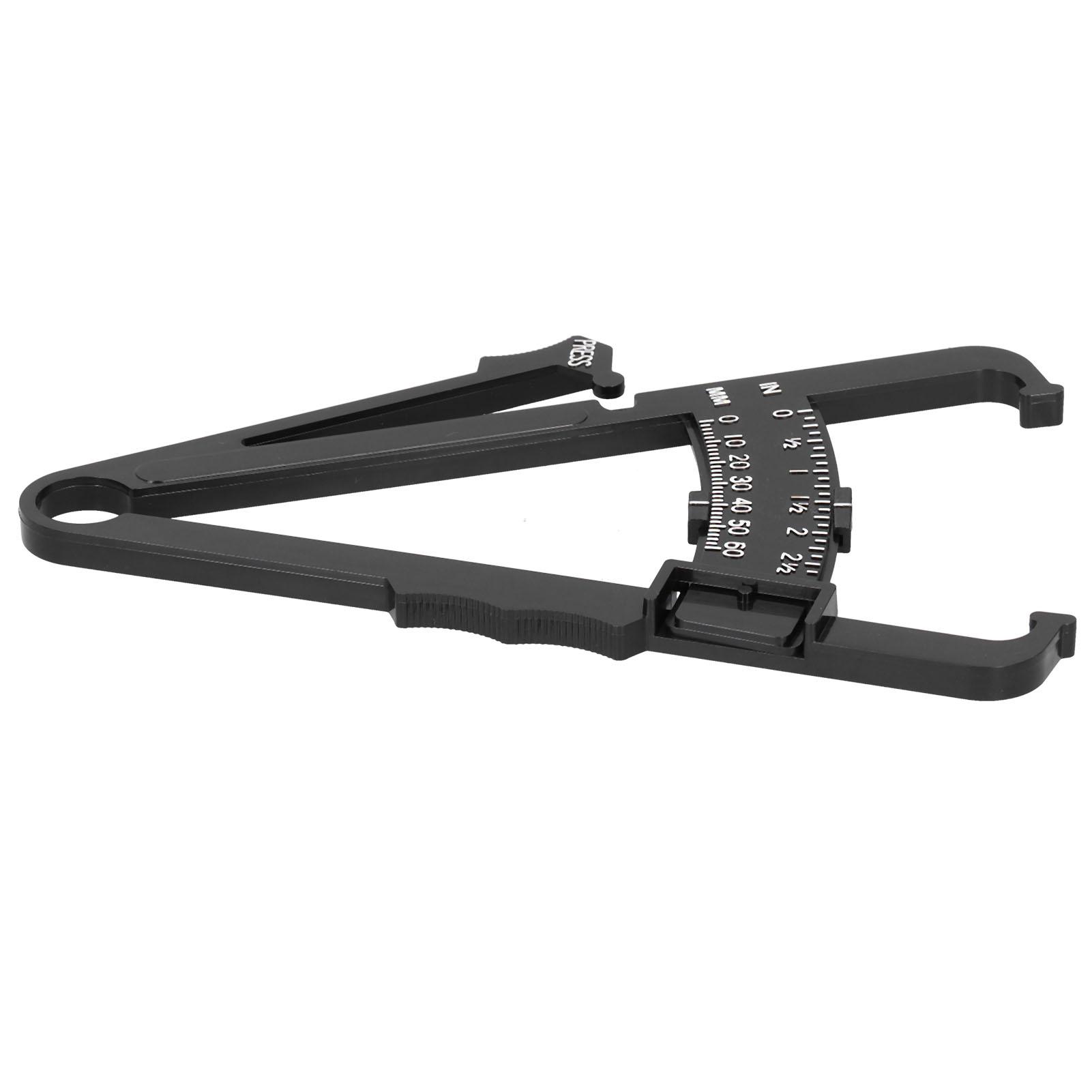 

Черный пластиковый штангенциркуль для измерения жира в организме унисекс штангенциркуль для измерения жира в кожных складках устройство для измерения жира в метрических дюймах