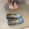 French Gypsy Flat-soled Single Shoes Women's 2025 New Niche Design Sense Square Head Soft Sole Mary Jane Shoes