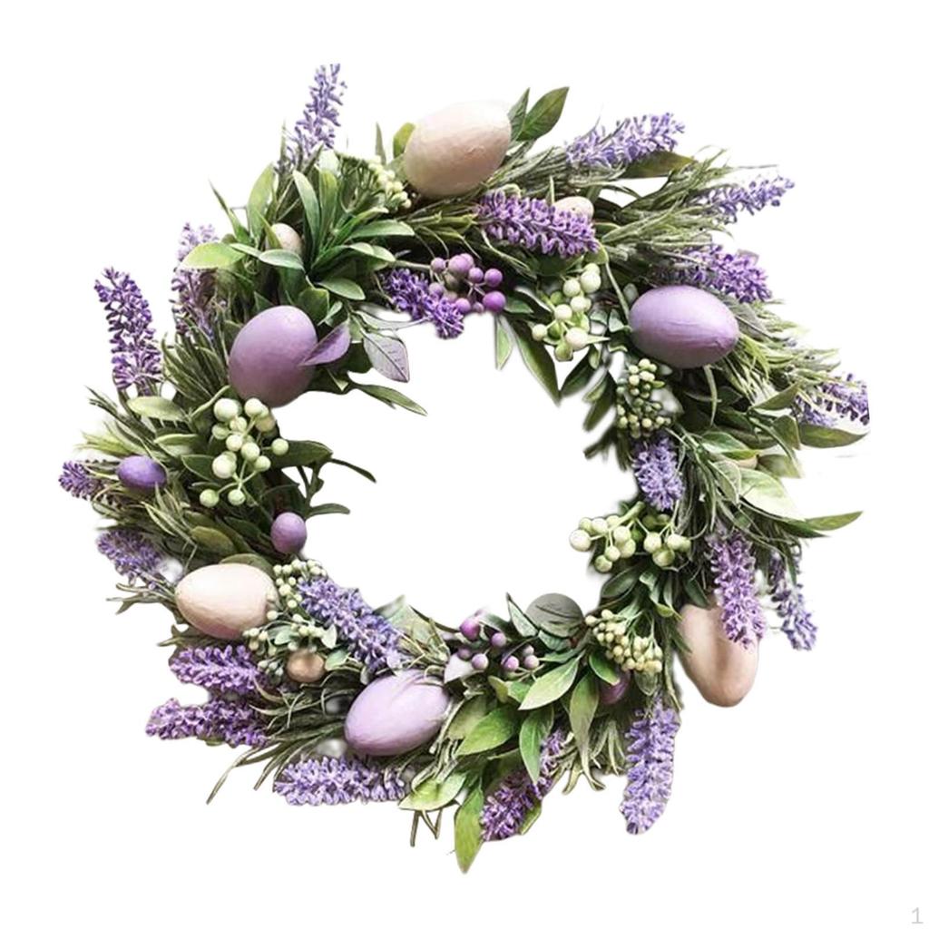 Bliss: Vibrant Easter Egg Wreath for Indoor and Outdoor Festivities