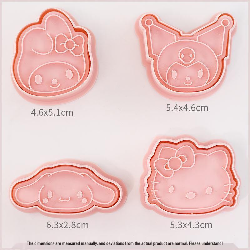 Sanrio 3D Watermelon Cookie Molds Fondant Cutters