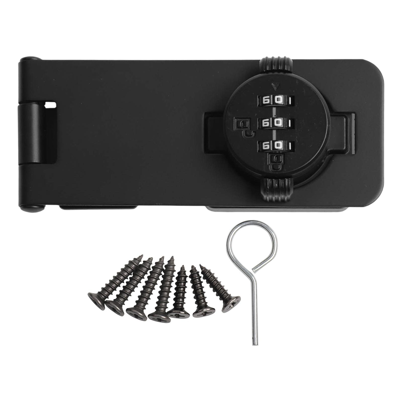 

3 Digit Lock 3 Digit Code Cabinets Security Flexible Security Solution High Security Features Protect Valuables чорний