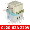 DELIXI CJ20 Series AC Contactor (10A-400A, 220V/380V)