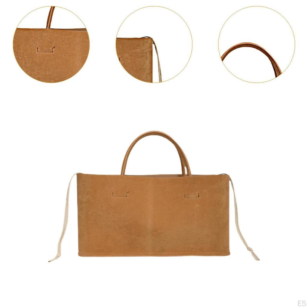 Suede Tote Bag for Women Hobo Fashion Shopping Purse Lightweight Faux