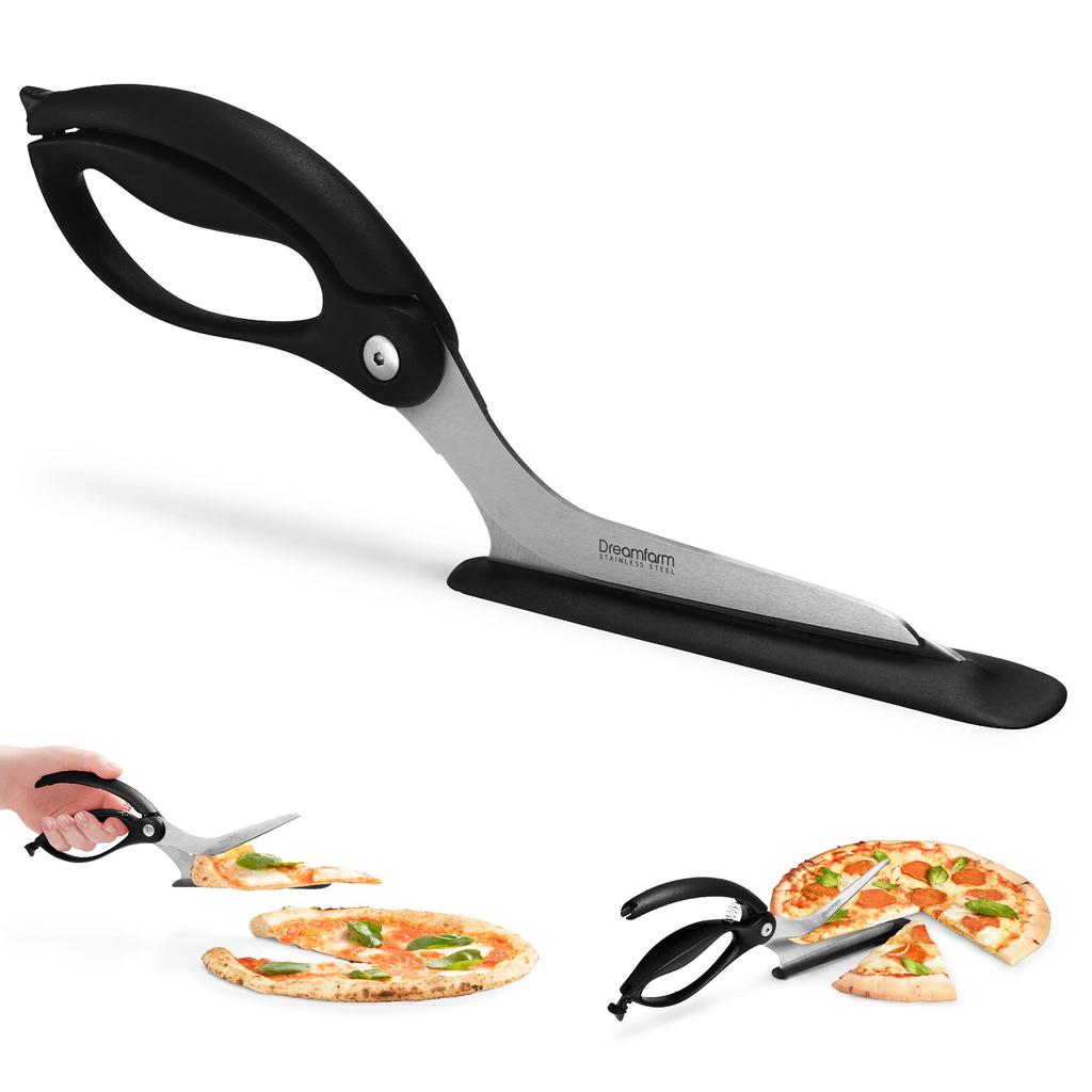 Cizza Pizza Cutter DFSC2010 x x Black/W29.6 D3.4 H11.4cm 62-6536-81