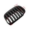 Rhyming Front Bumper Racing Kidney Grille Dual Single Slat Air Intake Grill Fit For BMW X5 E70 X6 E71 2007-2013 Car