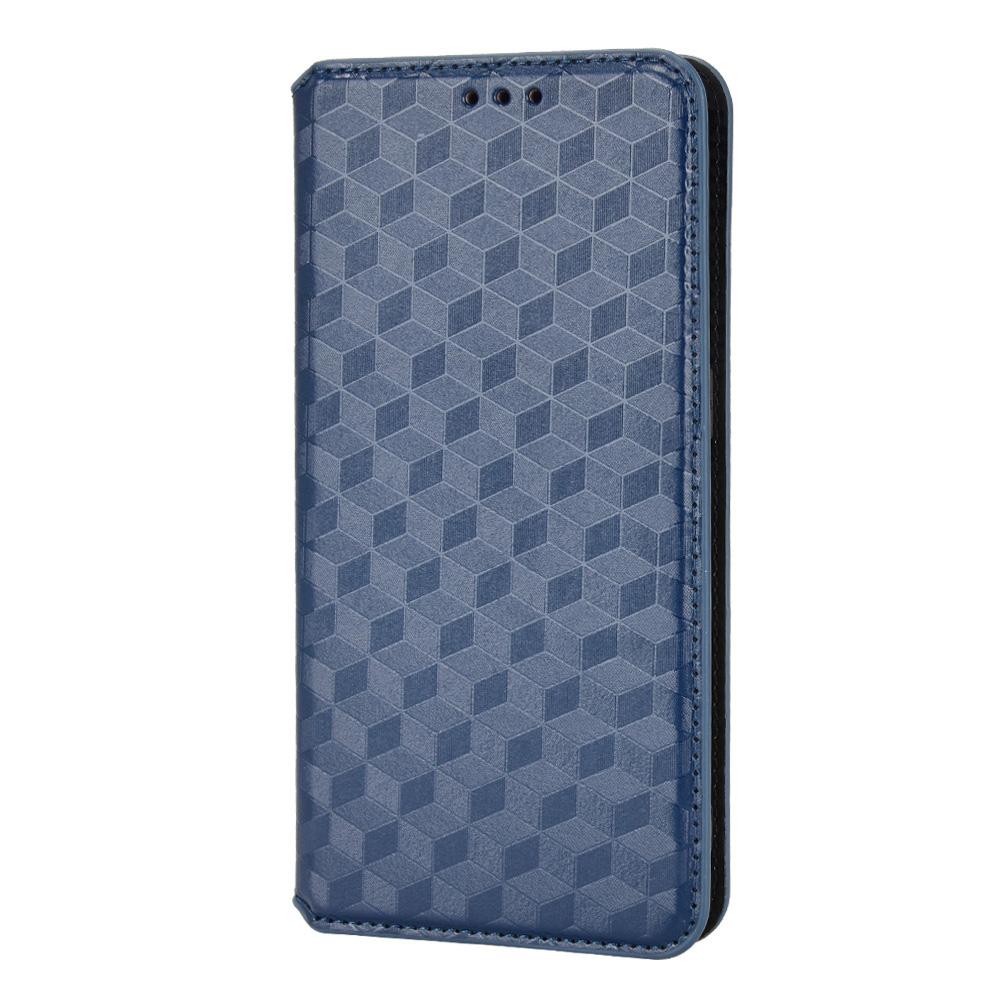 

For Xiaomi Redmi Note 11 4G (Qualcomm)/Redmi Note 11S 4G Flip Wallet Case Magnetic Adsorption Stand Soft TPU Inner Protective Phone Cover Blue
