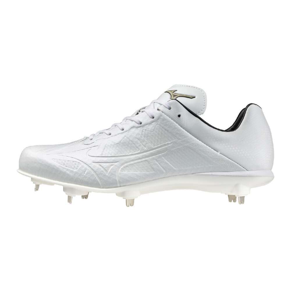 

leather processing Light Revo Elite 2 Wide 11GM241601 Baseball Spike Shoes White [Mizuno] [P available] 3E