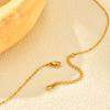 Stainless Steel Oval Abalone Shell Heart Shape 18K Gold Pendant Necklace Ladies, Jewelry 2336