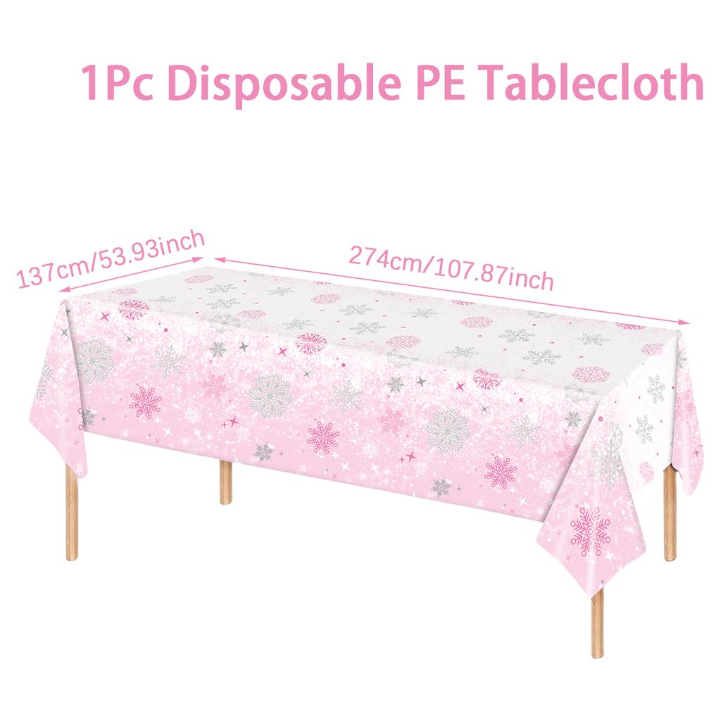 Christmas Plastic Tablecloth Merry Christmas Decorations For Home Table 2026 Navidad Noel Xmas Decor Happy New Year Gift 2026