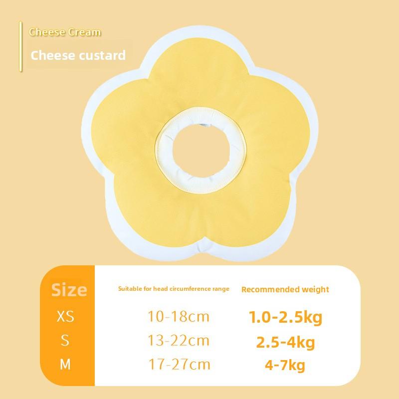 Sunflower Elizabeth Circle Pet Dog Collar Dog Head Cover Spay Protection Dog Toy