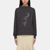 WE11DONE SS23 Gray Teddy Bear Print Crew Neck Pullover Long Sleeve Cartoon Sweatshirt Unisex Sweatshirt WD-TT1-23-793-U-CH