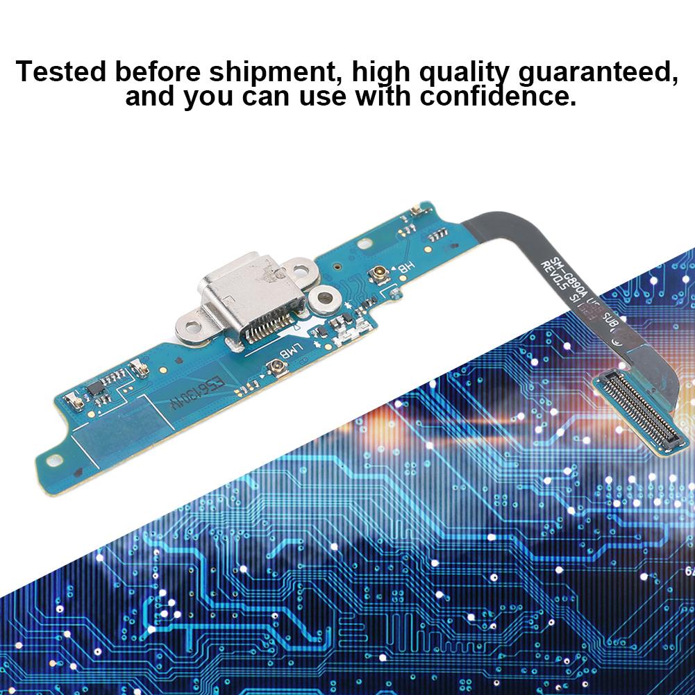 USB Handy Dock Anschluss Ladeanschluss Flexkabel für Samsung Galaxy S6 Active G890A