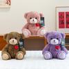 Cute Cartoon Red Heart Teddy Bear Plush Toy Children Companion Toy Gift For