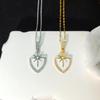 Angel Wings Necklace Women'S Personality Versatile Wings Pendant Collarbone Chain Accessories